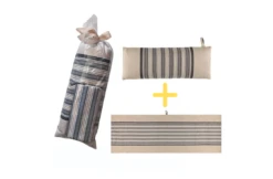 4Living Gift Set - Sauna Kleed En Sauna Kussen