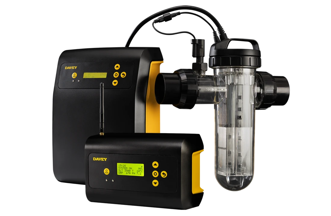 Davey Water Products ProMatic Lifeguard Zoutelektrolyse 3 Davey Water Products ProMatic Lifeguard Zoutelektrolyse