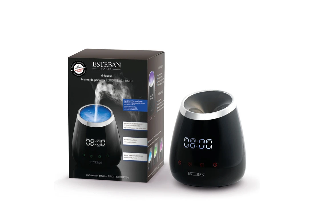 Esteban Esteban Mist Diffuser - Black Timer 3 Esteban Esteban Mist Diffuser - Black Timer