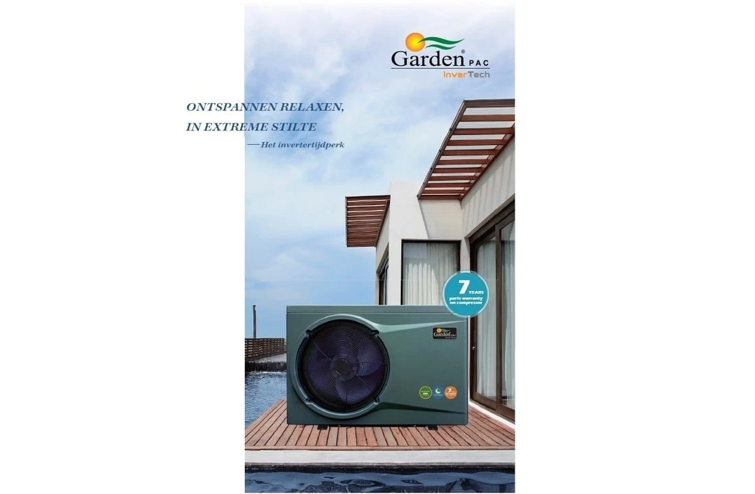 Garden PAC Garden Pac Inverter R3217.3kW 220v 40-75m3 Zwembad Warmtepomp 7 Garden PAC Garden Pac Inverter R3217.3kW 220v 40-75m3 Zwembad Warmtepomp - Afbeelding 5