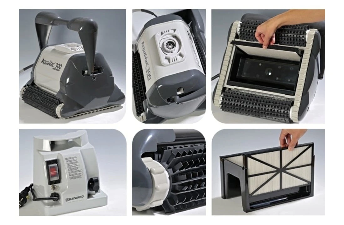Hayward Hayward Aquavac 300 PVC Zwembadrobot 7 Hayward Hayward Aquavac 300 PVC Zwembadrobot - Afbeelding 5