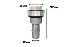 Hayward Hayward En Kripsol Filter - Aftapplug / Drain Clamp Plug -Haywardses Winkel hayward hayward en kripsol filter aftapplug drain 3