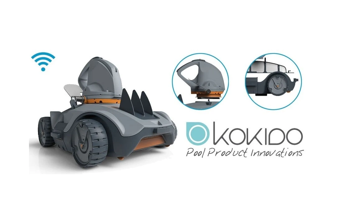 Kokido Vektro Pro Auto Zwembadrobot 4 Kokido Vektro Pro Auto Zwembadrobot - Afbeelding 2