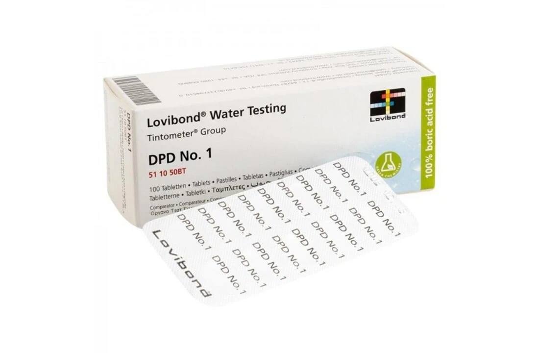 Lovibond Lovibond DPD 1 Navulling Reagens 100 Stuks 3 Lovibond Lovibond DPD 1 Navulling Reagens 100 Stuks