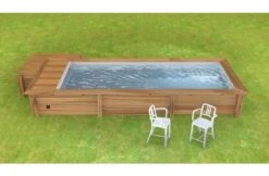 Proswell Houten Zwembaden Houten Urban Stadszwembad 6.00 X 2.50 X 1.33 Met Automatisch Rolluik -Haywardses Winkel proswell houten zwembaden houten urban stadszwemba 8