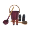 Rento Cadeau SetSauna Emmer Bordeaux Rood -Haywardses Winkel rento cadeau set sauna emmer bordeaux rood
