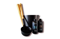 Rento Cadeau SetSauna Emmer Zwart Bamboe