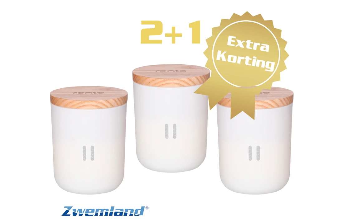 Rento Geurkaars Berken - 2+1 Gratis 3 Rento Geurkaars Berken - 2+1 Gratis