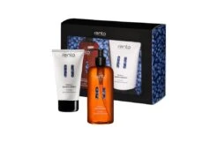 Rento Rento Cadeauset (douchegel En Saunahoning) Bosbessen