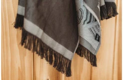 Rento Rento Pino Sauna Handdoek Zwart 78x150cm -Haywardses Winkel rento rento pino sauna handdoek zwart 78x150cm 2