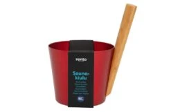 Rento Rento Sauna Emmer Aluminium Rood -Haywardses Winkel rento rento sauna emmer aluminium rood 2