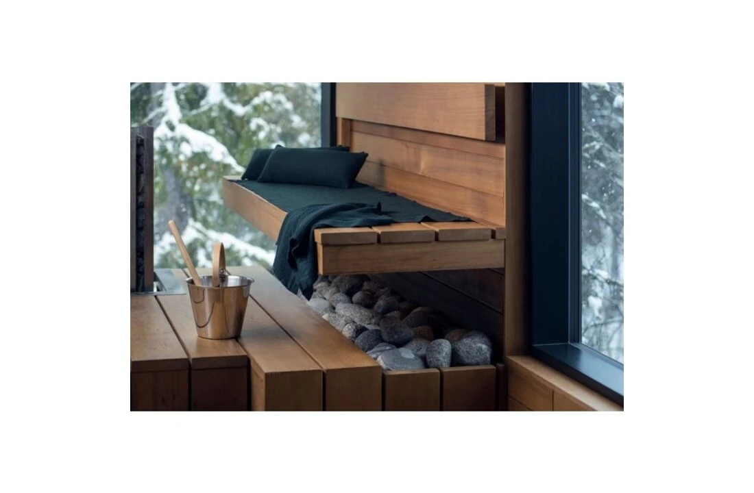 Rento Rento Saunakussen Kenno 50x22 Cm Zwart/donkergroen 6 Rento Rento Saunakussen Kenno 50x22 Cm Zwart/donkergroen - Afbeelding 4