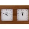 Sawo Sauna Produkten Combi Thermo Hygrometer Vierkant Ceder