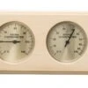 Sawo Sauna Produkten Thermo-Hygrometer Pine Horizontaal 255x140mm