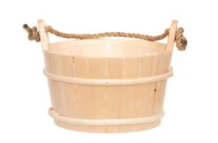 Sentiotec Sauna Emmer Basic 4 Litermet Handvat Touw