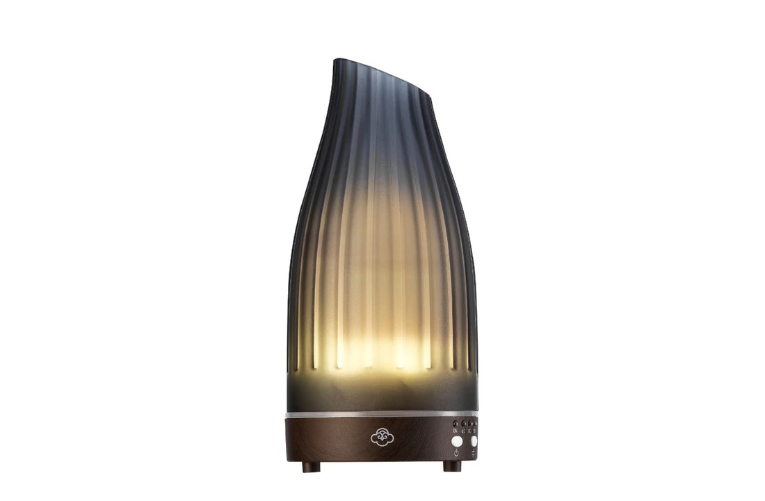 Serene House Serene House Ultrasonic Diffuser Twilight Glass Grey 90ml 5 Serene House Serene House Ultrasonic Diffuser Twilight Glass Grey 90ml - Afbeelding 3