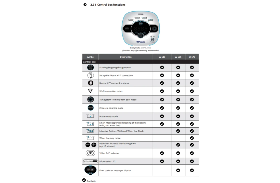 Zodiac Zodiac W635 + W655 + W675 Zwembadrobot 7 Zodiac Zodiac W635 + W655 + W675 Zwembadrobot - Afbeelding 5