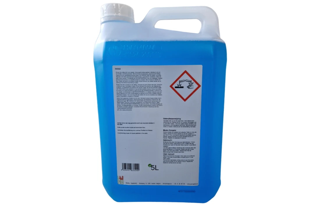 Zwemland Winter Pro - Zwembad Wintervloeistof 5L - Anti Alg 6 Zwemland Winter Pro - Zwembad Wintervloeistof 5L - Anti Alg - Afbeelding 4